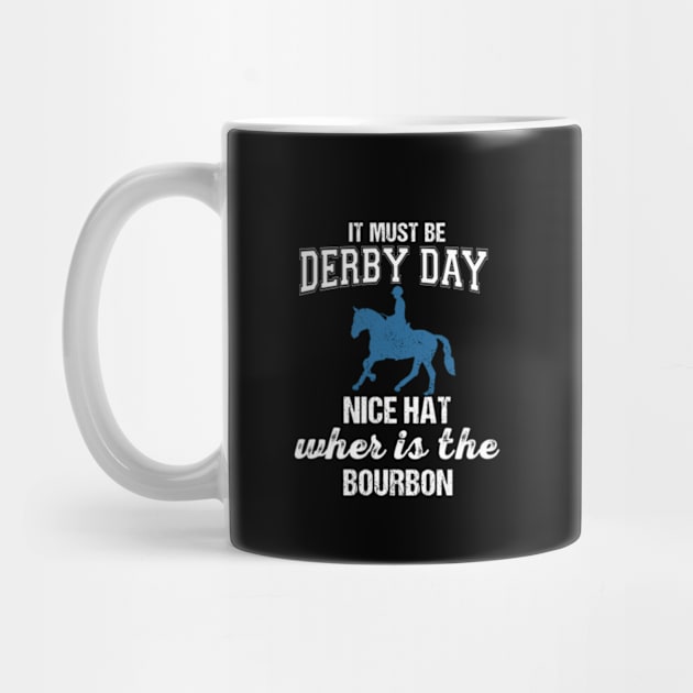 Funny Derby Day and mint juleps, Kentucky horse racing by CoolFuture